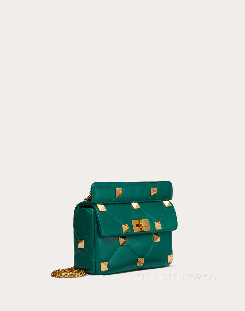 Roman Stud 中号纳帕羊皮革大钉包