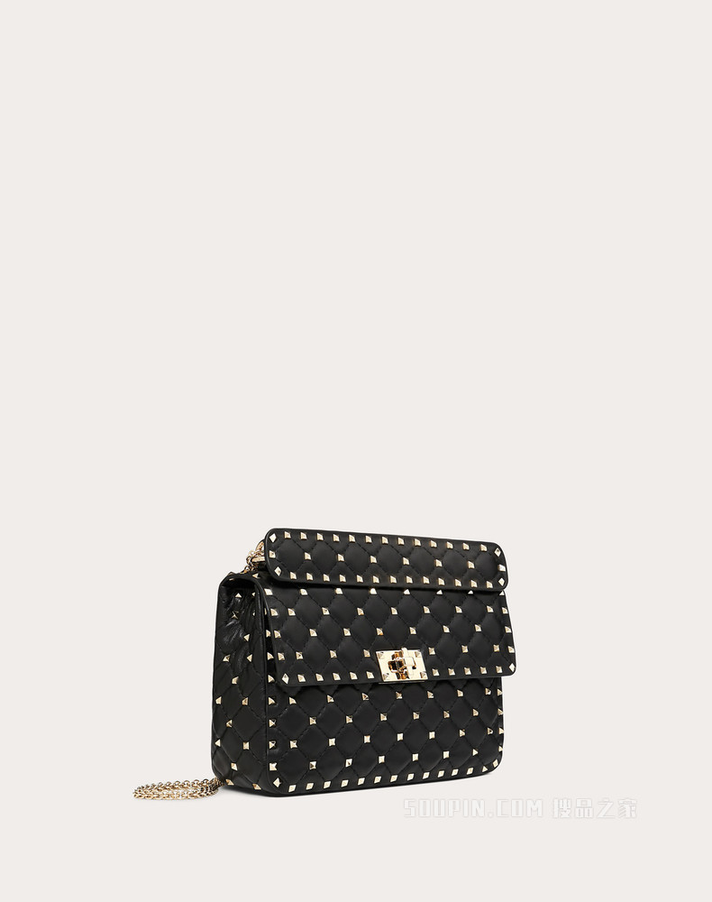 ROCKSTUD SPIKE 中号羊皮手袋