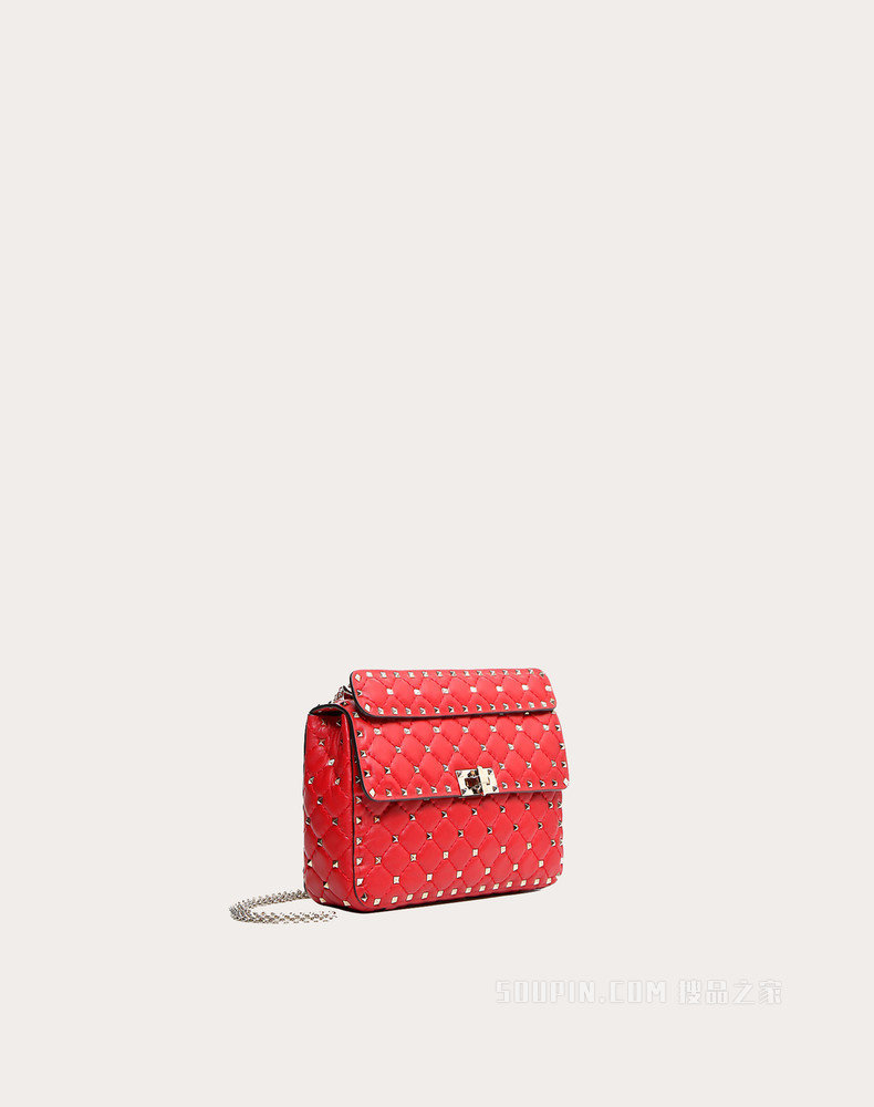 ROCKSTUD SPIKE 中号羊皮手袋