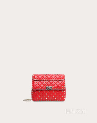 ROCKSTUD SPIKE 中号羊皮手袋