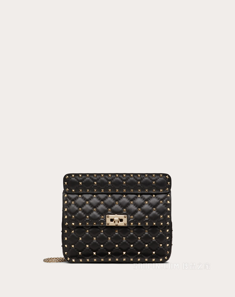 ROCKSTUD SPIKE 中号羊皮手袋