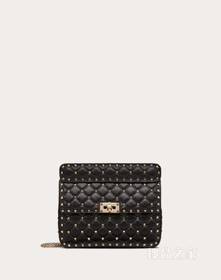 ROCKSTUD SPIKE 中号羊皮手袋