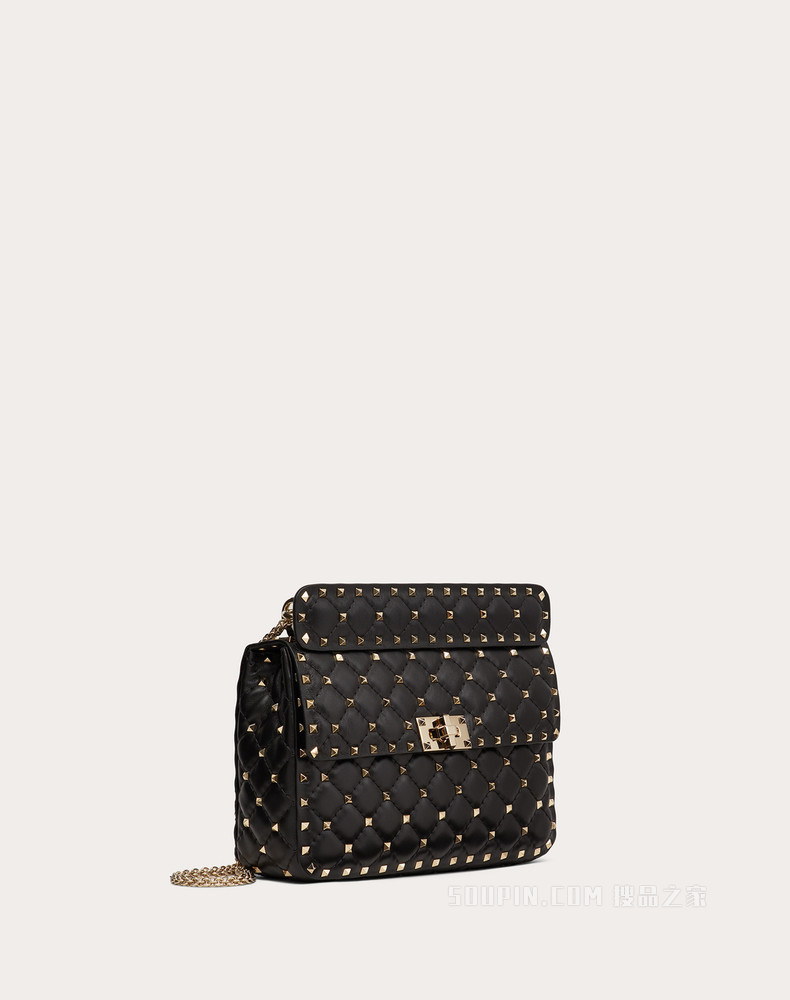 ROCKSTUD SPIKE 中号羊皮手袋