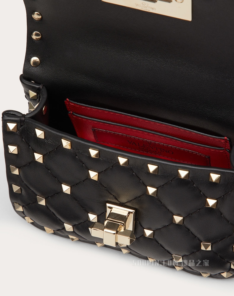 ROCKSTUD SPIKE 迷你款羊皮手袋