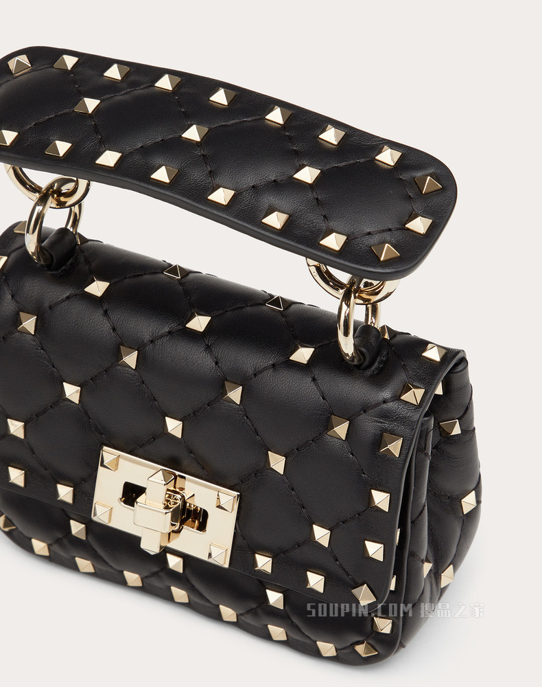 ROCKSTUD SPIKE 迷你款羊皮手袋