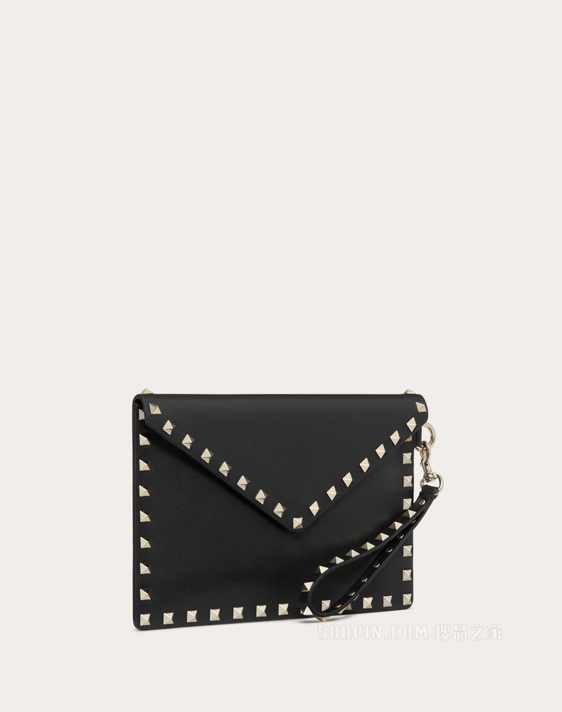 ROCKSTUD小牛皮手拿包