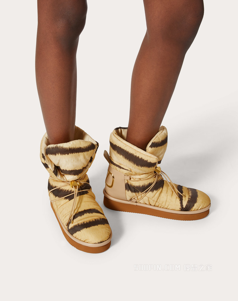 TIGER 1967 绗缝尼龙踝靴