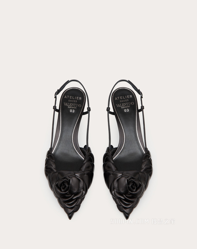 Atelier Shoes 03 Rose Edition 后系带高跟鞋 （鞋跟高 4 厘米）