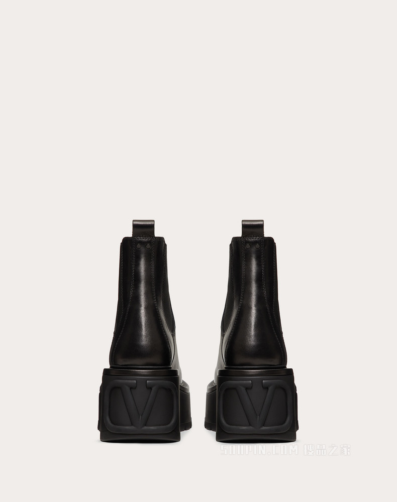 Uniqueform 小牛皮踝靴 （鞋跟高 8.5 厘米）