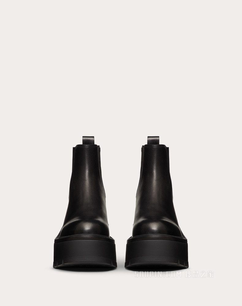 Uniqueform 小牛皮踝靴 （鞋跟高 8.5 厘米）