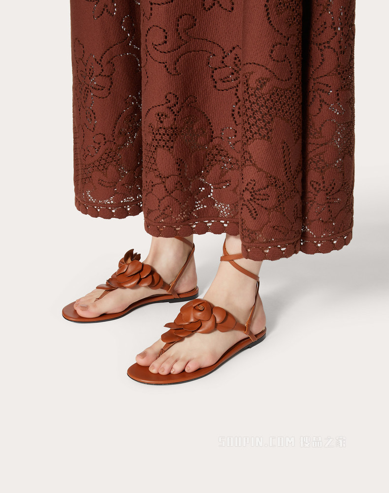 Atelier Shoes 03 Rose Edition 平底夹趾凉鞋