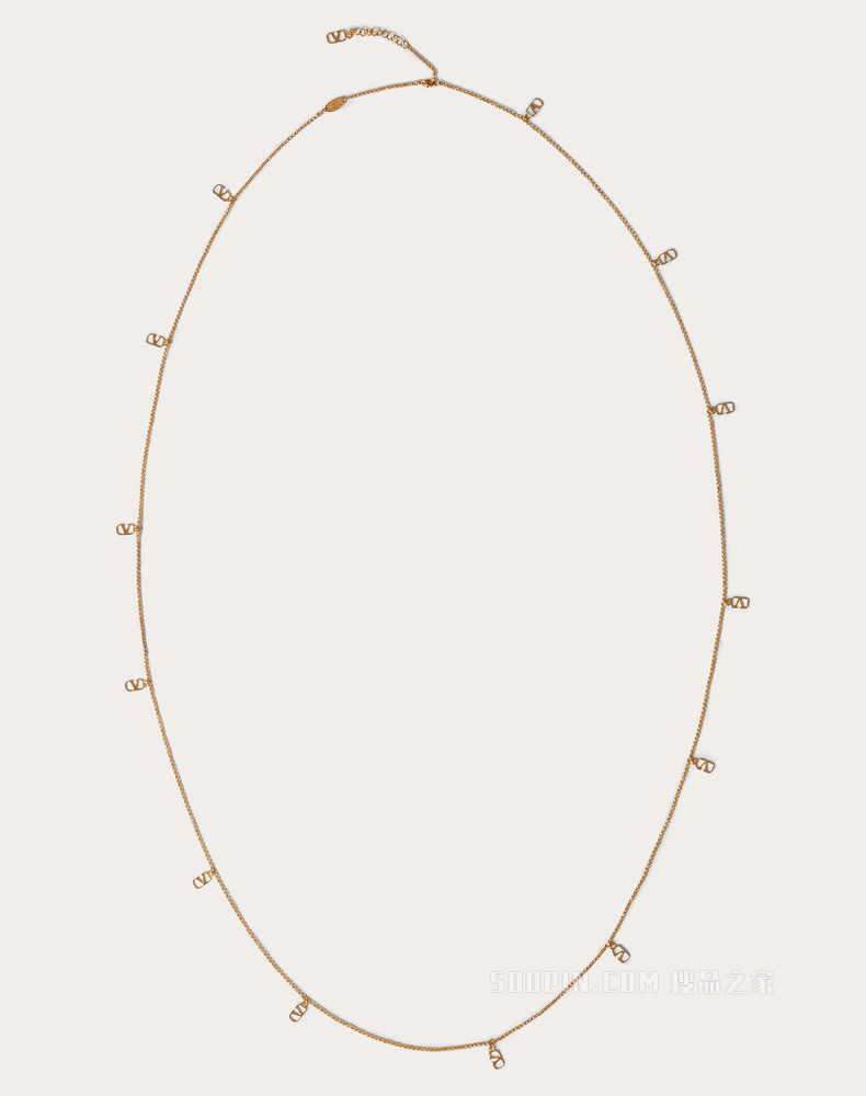 VLogo Signature 金属项链