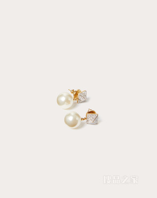 Rockstud 施华洛世奇® 仿水晶和仿珍珠耳环
