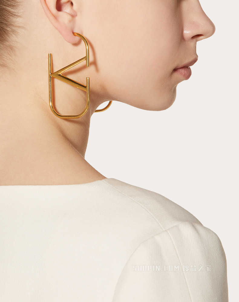 VLogo Signature 耳环