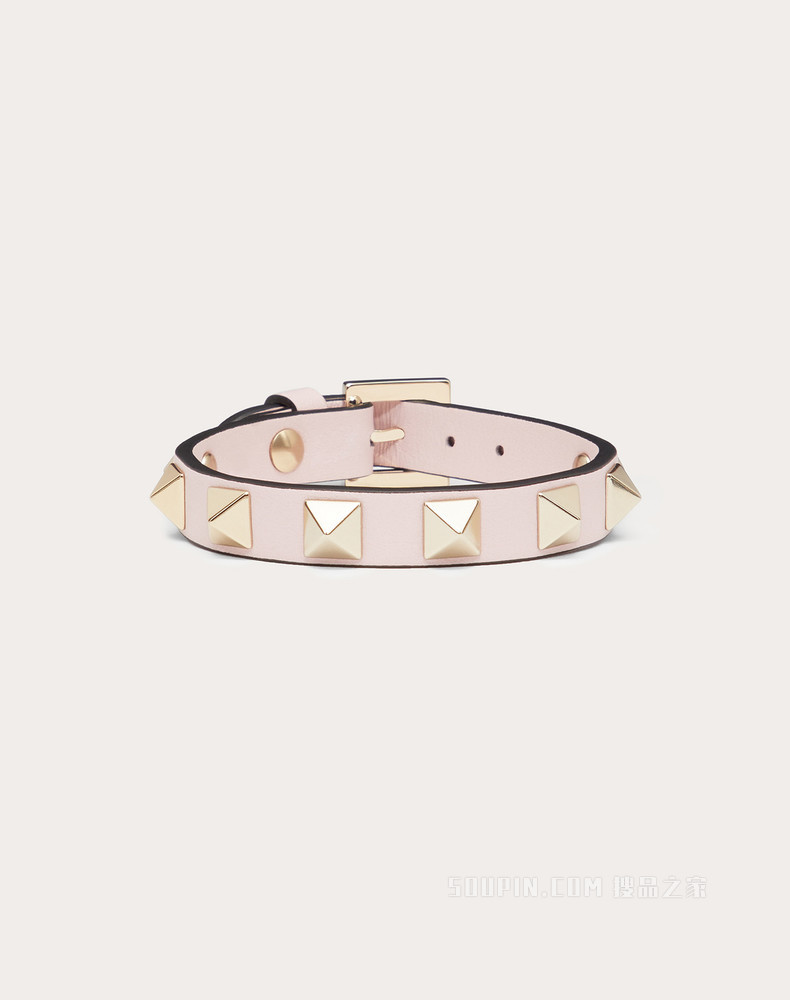 Rockstud 小牛皮手环