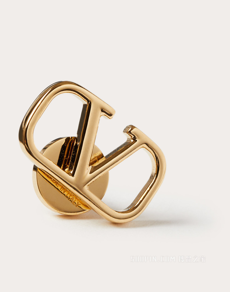 VLogo Signature 金属耳环
