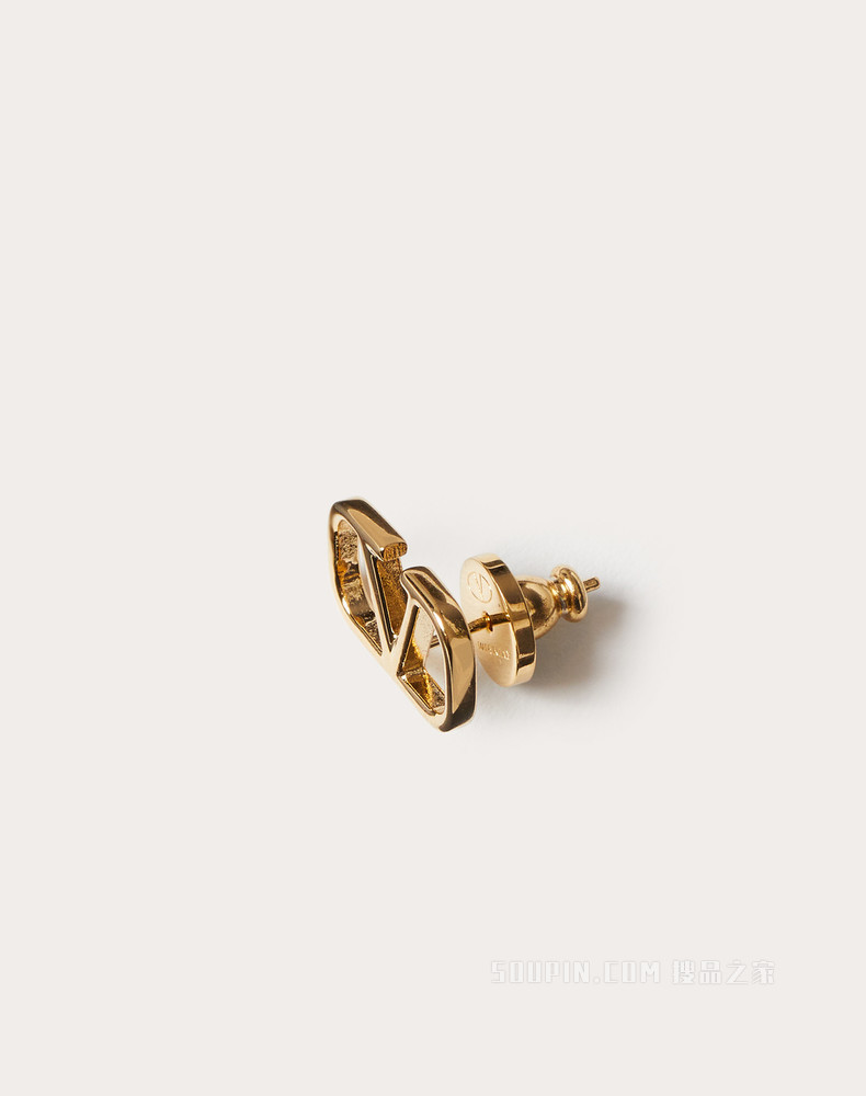 VLogo Signature 金属耳环
