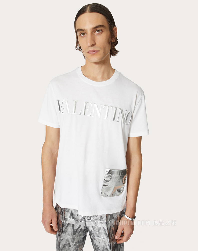 Valentino Embossed T恤