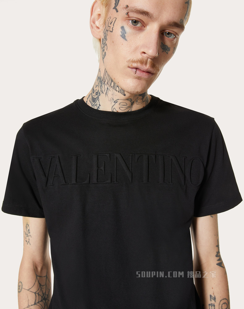 Valentino Embossed T恤