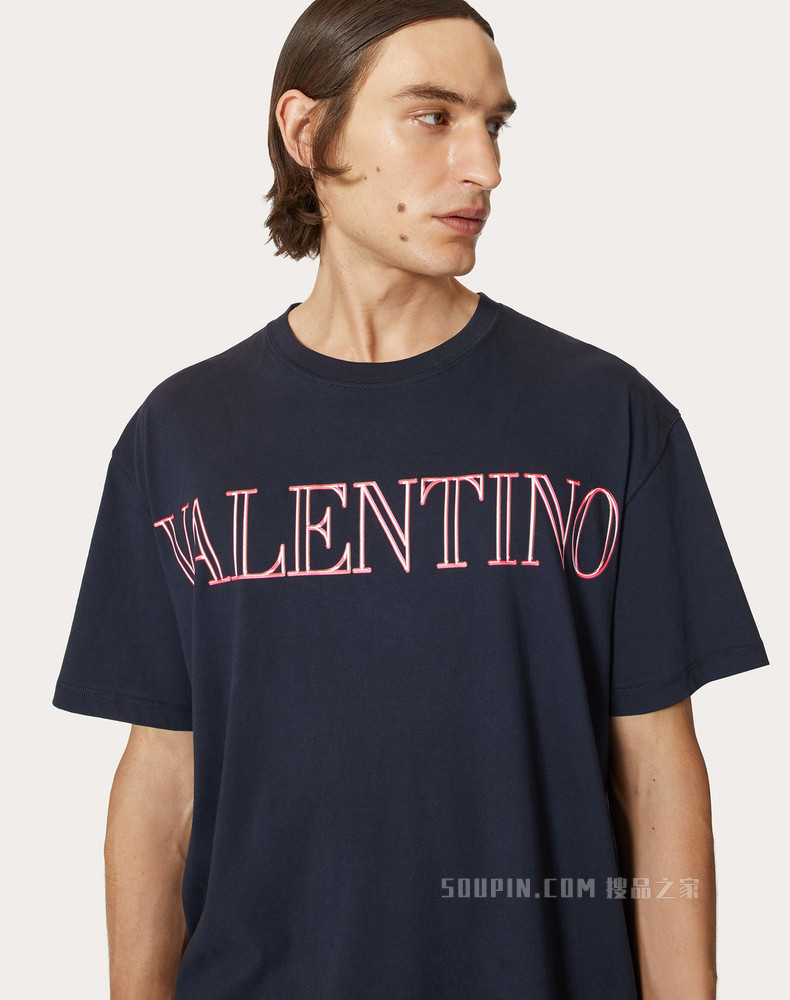 Valentino Neon Universe 印花 T恤