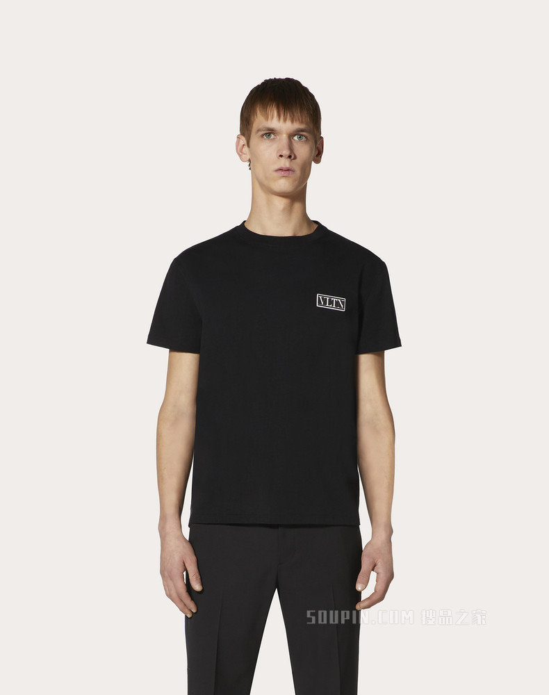 VLTN TAG 印花T恤