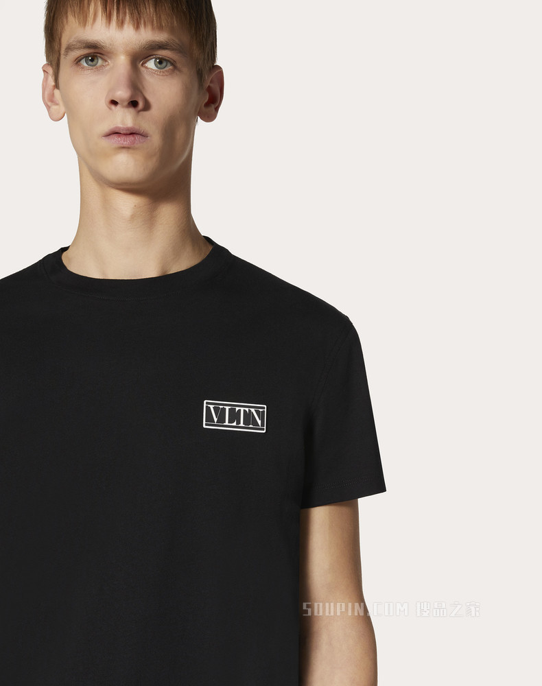 VLTN TAG 印花T恤