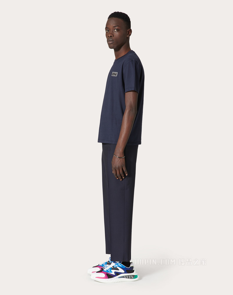 VLTN TAG 印花T恤