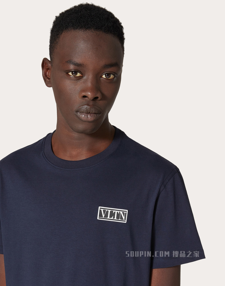VLTN TAG 印花T恤