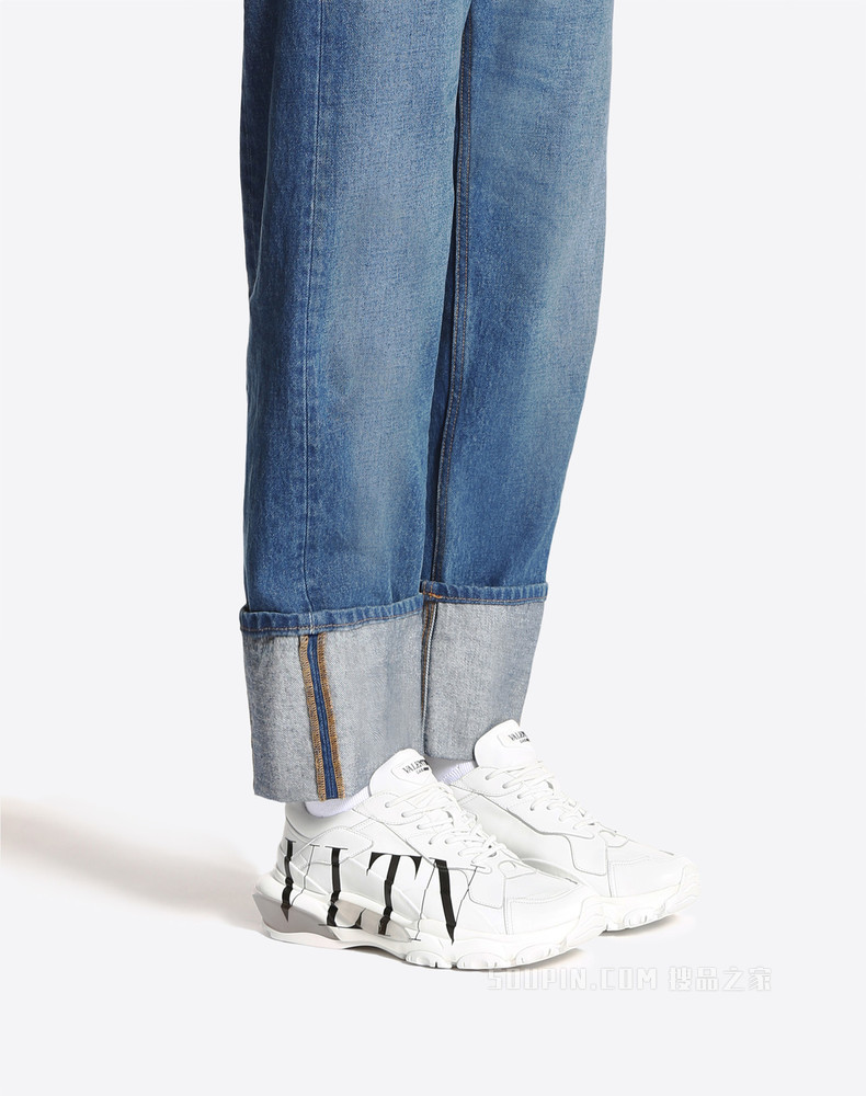 VLTN Bounce 小牛皮运动鞋