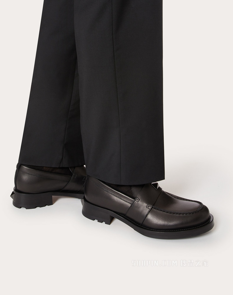 Roman Stud 小牛皮乐福鞋