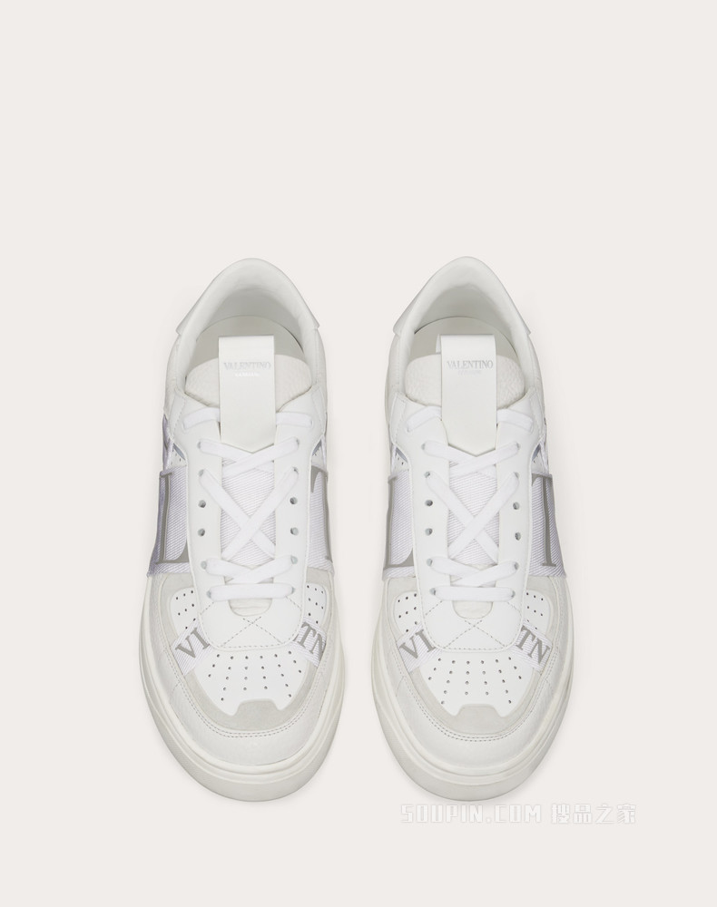 VL7N 小牛皮低帮绑带运动鞋