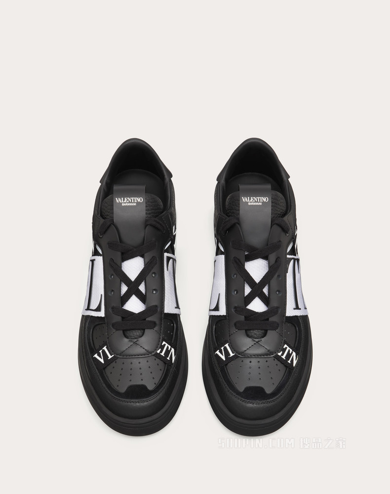 VL7N 小牛皮低帮绑带运动鞋