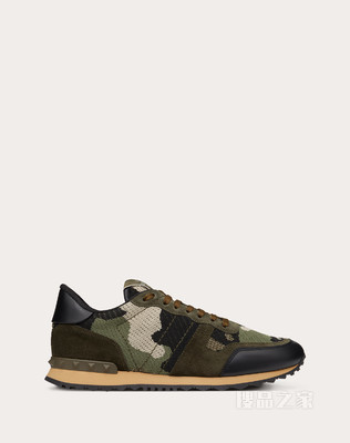 Camouflage Rockrunner 网眼织物运动鞋