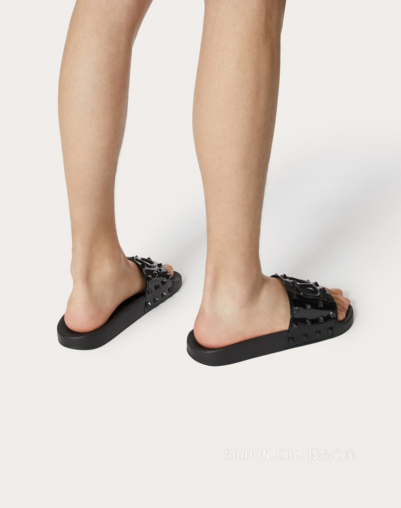 SUMMER VLOGO SIGNATURE 橡胶拖鞋式凉鞋