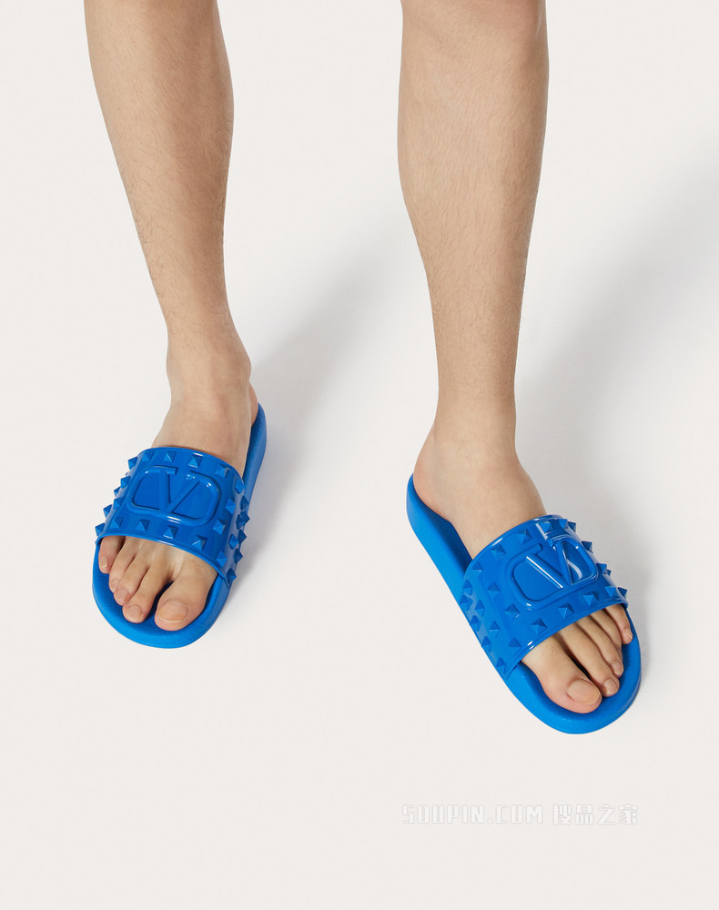 SUMMER VLOGO SIGNATURE 橡胶拖鞋式凉鞋