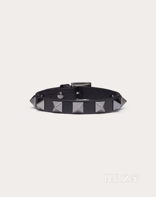 Rockstud 金属铆钉皮革手环