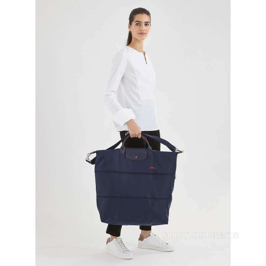 Le Pliage Club 旅行包 - 蓝色