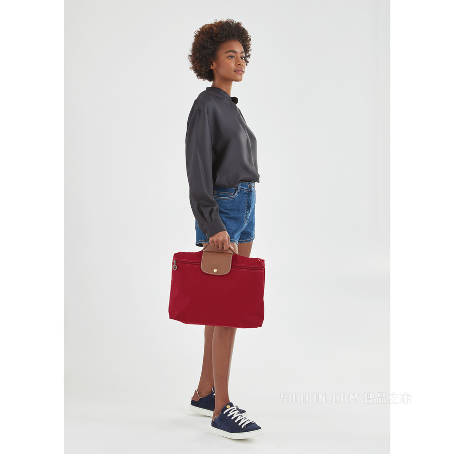 Le Pliage Original 公文包小号 - 红色