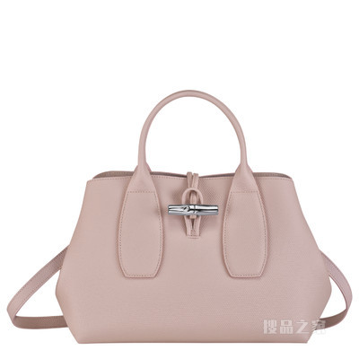 Roseau 手提包中号 - 粉红色