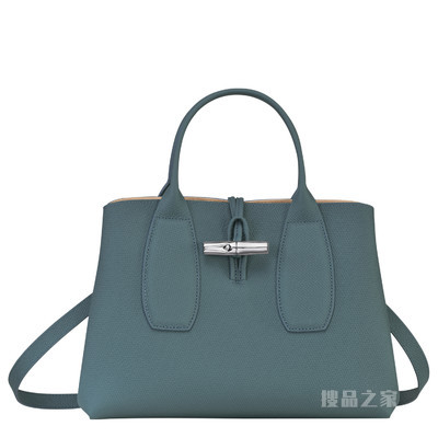 Roseau 手提包中号 - 蓝色