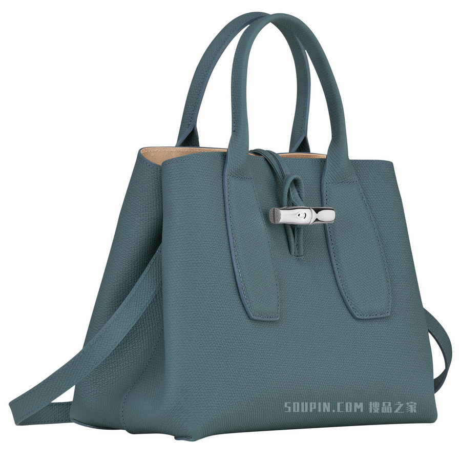 Roseau 手提包中号 - 蓝色