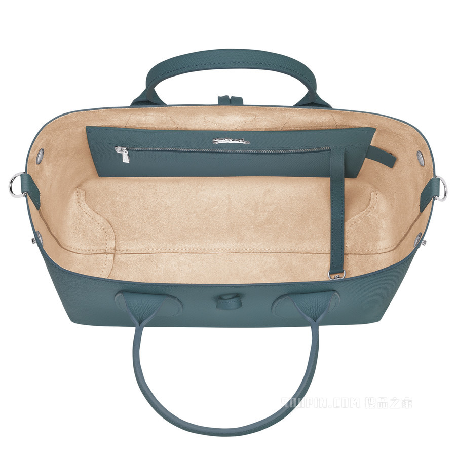 Roseau 手提包中号 - 蓝色