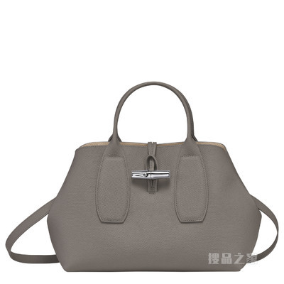 Roseau 手提包中号 - 灰色