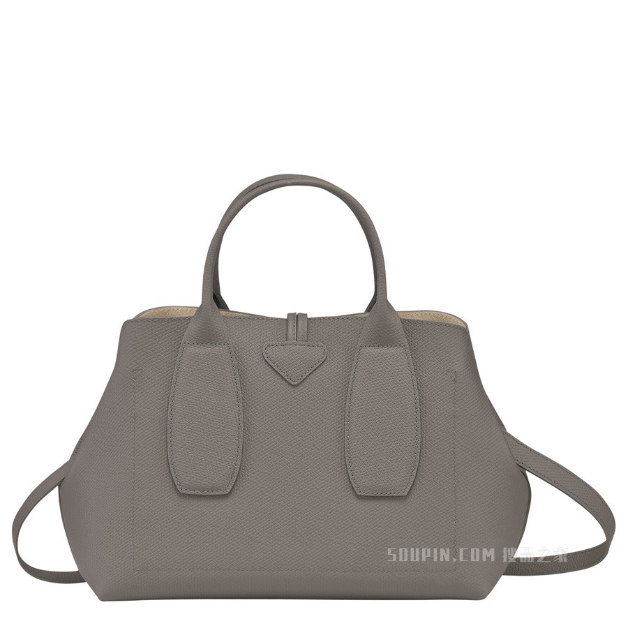 Roseau 手提包中号 - 灰色