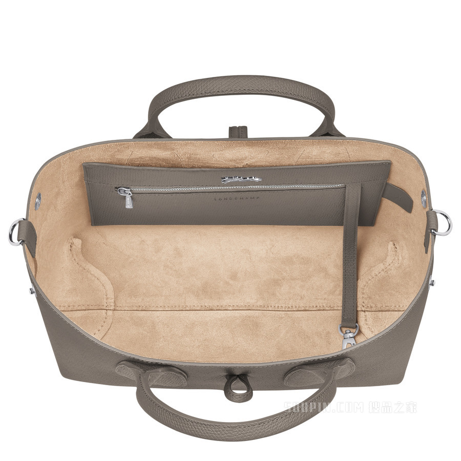 Roseau 手提包中号 - 灰色