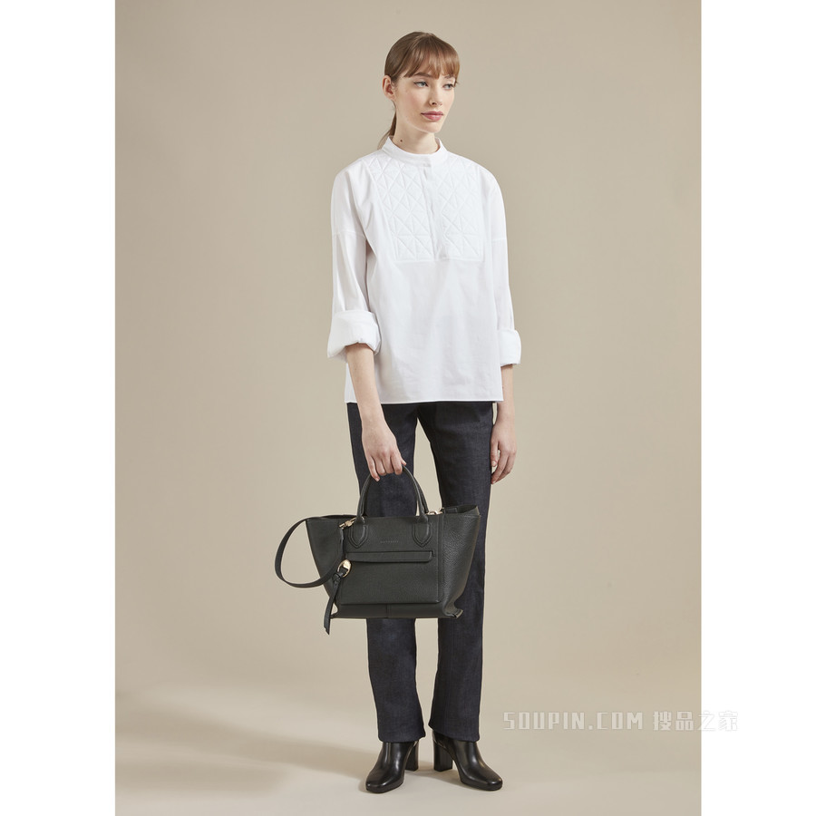 Mailbox 手提包中号 - 黑色