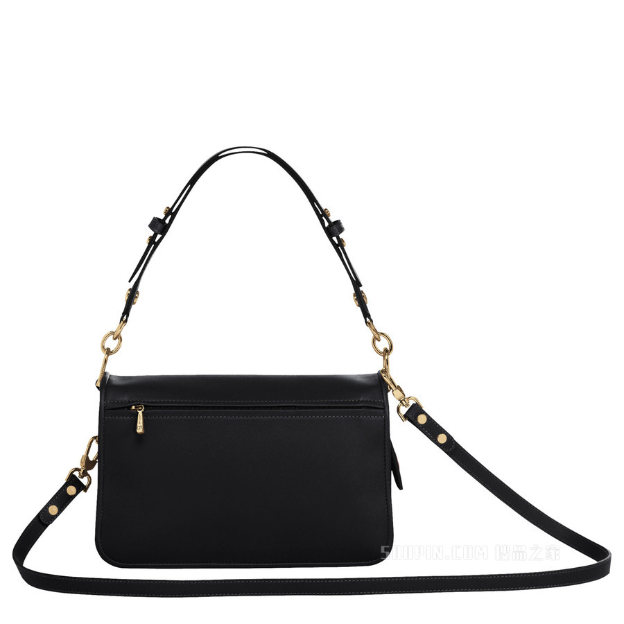 Mademoiselle Longchamp 系列 斜挎包小号 - 黑色