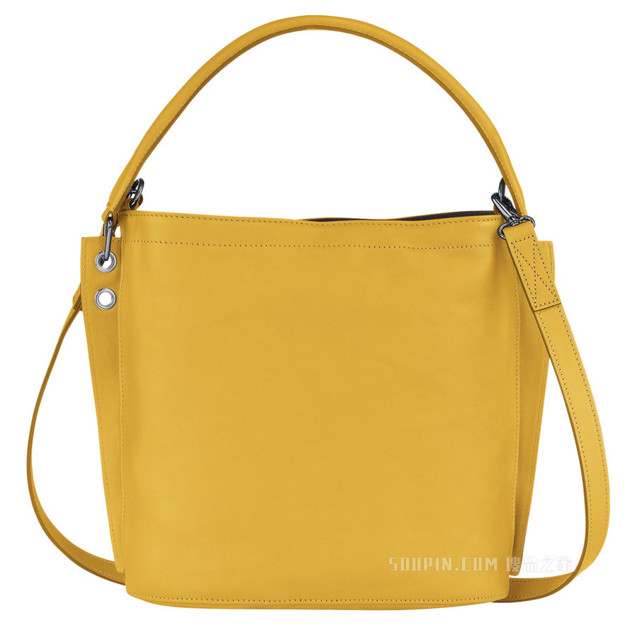 Longchamp 3D 斜挎包 - 黄色