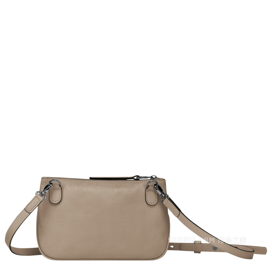 Longchamp 3D 斜挎包 - 米色