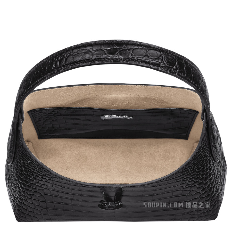 Roseau XS 号单肩包 - 黑色